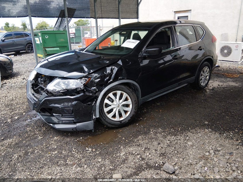 Vin: knmat2mt9jp606398, lot: 46303648, nissan rogue s 20182