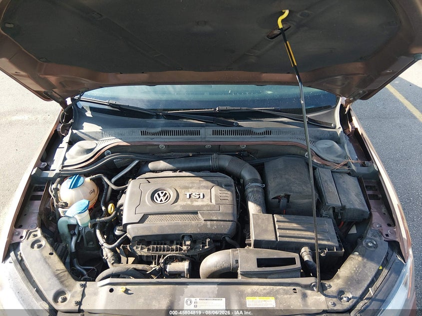 2017 VOLKSWAGEN JETTA SEDAN 1.8L I-4 DI, DOHC, VVT, TURBO, 170HP