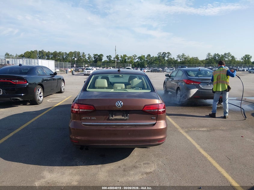 2017 VOLKSWAGEN JETTA SEDAN 1.8L I-4 DI, DOHC, VVT, TURBO, 170HP