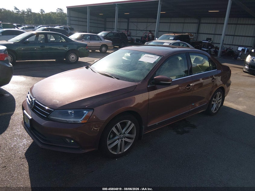 2017 VOLKSWAGEN JETTA SEDAN 1.8L I-4 DI, DOHC, VVT, TURBO, 170HP