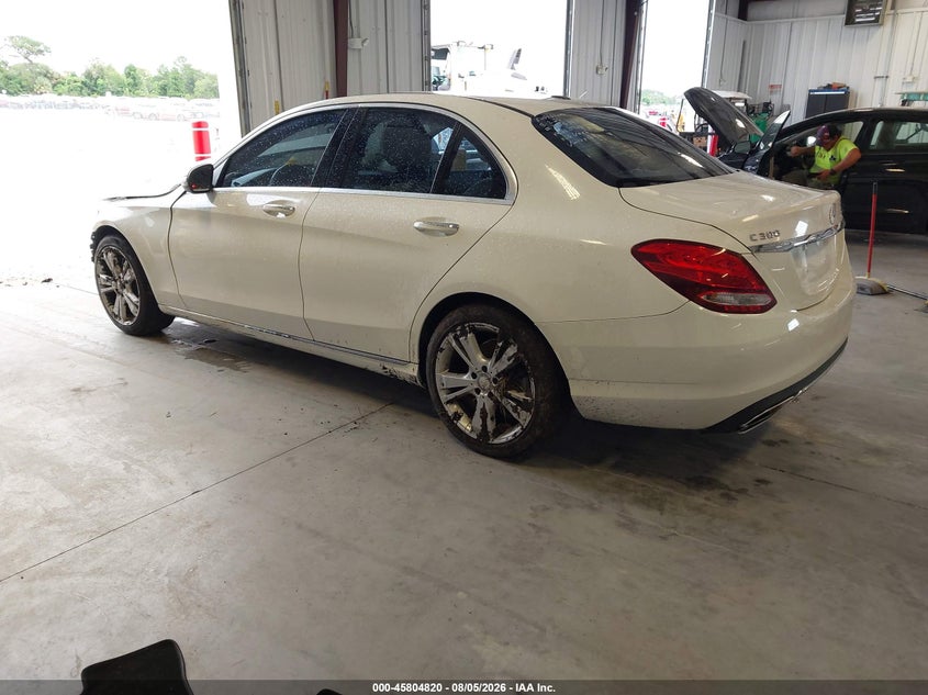 Vin: 55swf4jb6gu128026, lot: 46303666, mercedes-benz c 300 20163