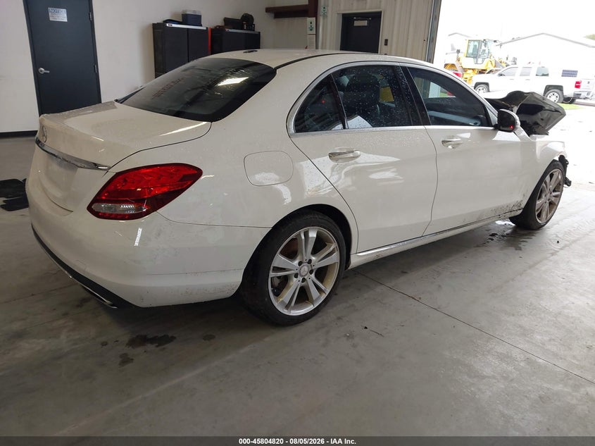Vin: 55swf4jb6gu128026, lot: 46303666, mercedes-benz c 300 20164