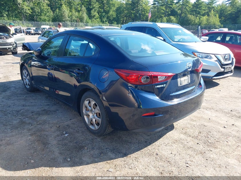 Vin: jm1bm1t79g1292067, lot: 46303680, mazda mazda3 20163
