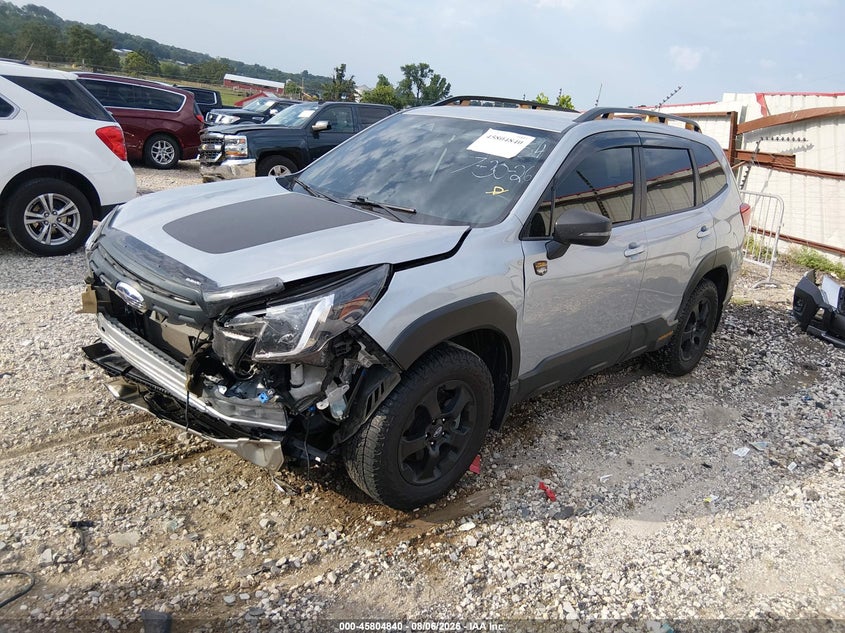 Vin: jf2skajc0rh410654, lot: 46303686, subaru forester wilderness 20242