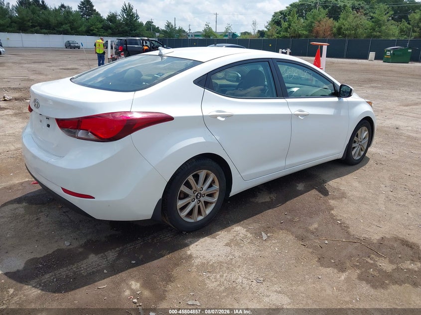 Vin: 5npdh4ae0gh681785, lot: 46303703, hyundai elantra se 20164