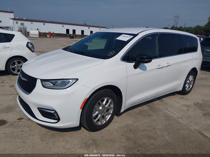 Vin: 2c4rc1bg2sr549156, lot: 46303725, chrysler pacifica select 20252