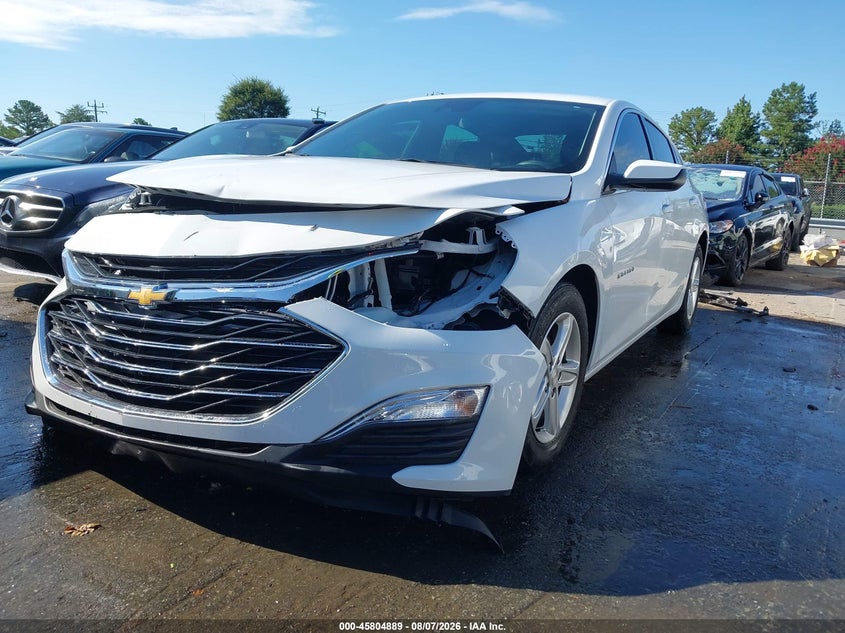 Vin: 1g1zb5st2rf111402, lot: 46303735, chevrolet malibu fwd ls 20242