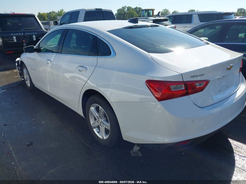 Vin: 1g1zb5st2rf111402, lot: 46303735, chevrolet malibu fwd ls 20243