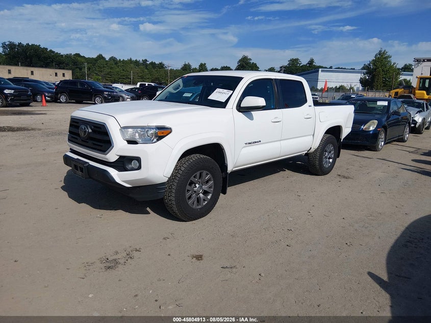 Vin: 3tmcz5an8km205639, lot: 46303759, toyota tacoma sr5 v6 20192
