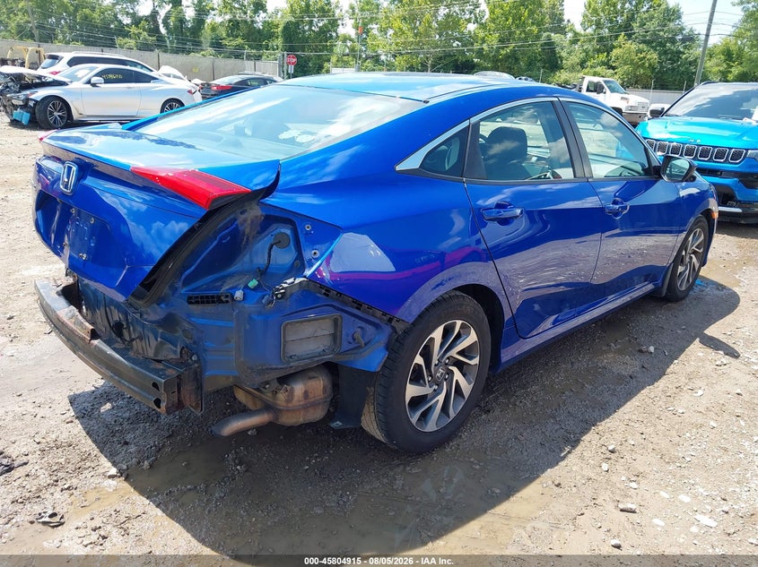 Vin: 19xfc2f76ge006730, lot: 46303761, honda civic ex 20164