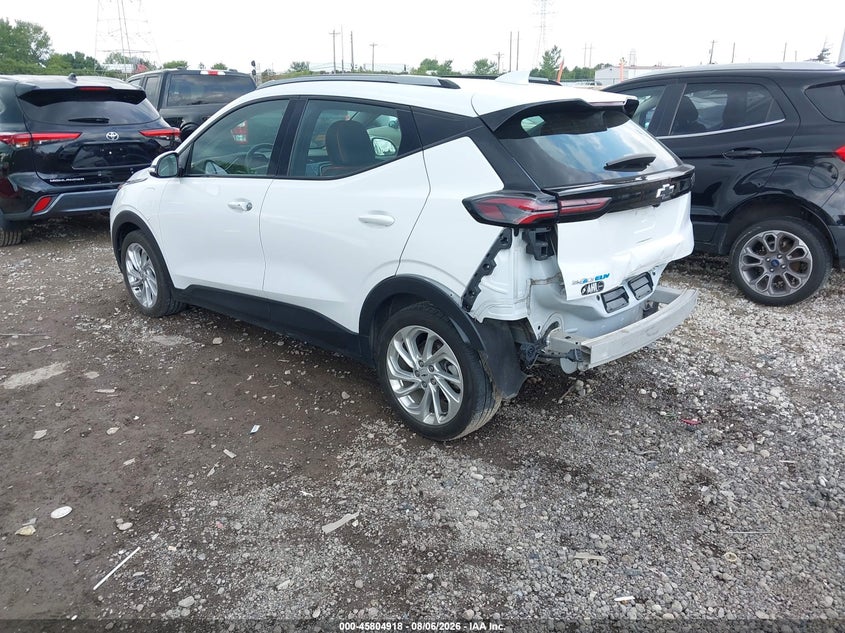 Vin: 1g1fy6s00p4147076, lot: 46303764, chevrolet bolt euv fwd lt 20233