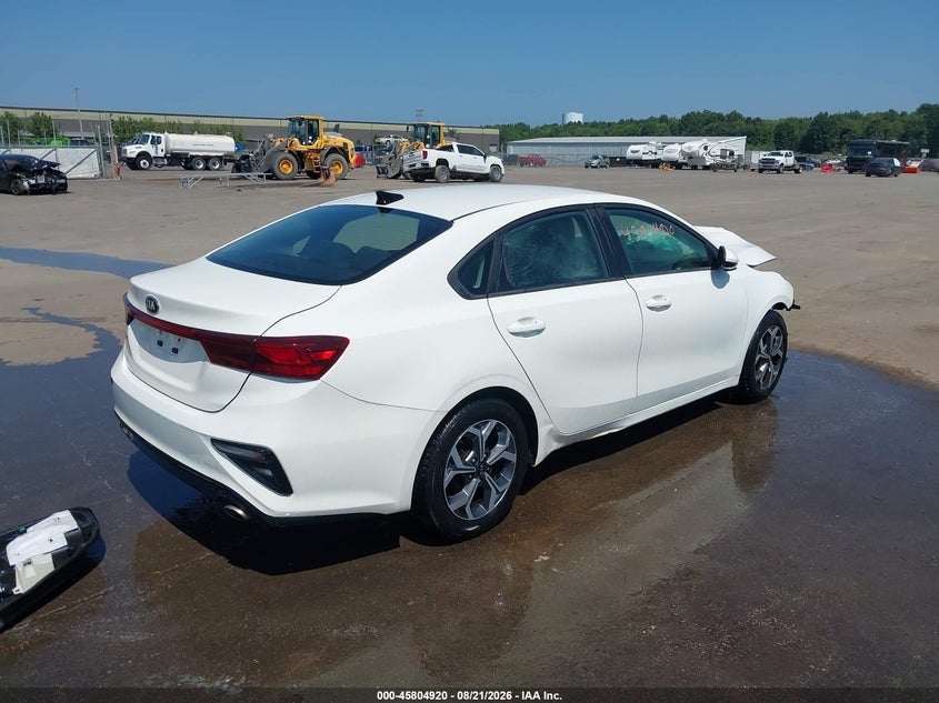 Vin: 3kpf24ad6le143589, lot: 46303766, kia forte lxs 20204