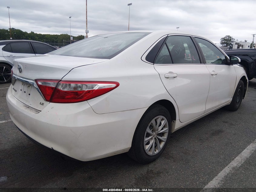 Vin: 4t1bf1fk7hu805385, lot: 46303790, toyota camry le 20174