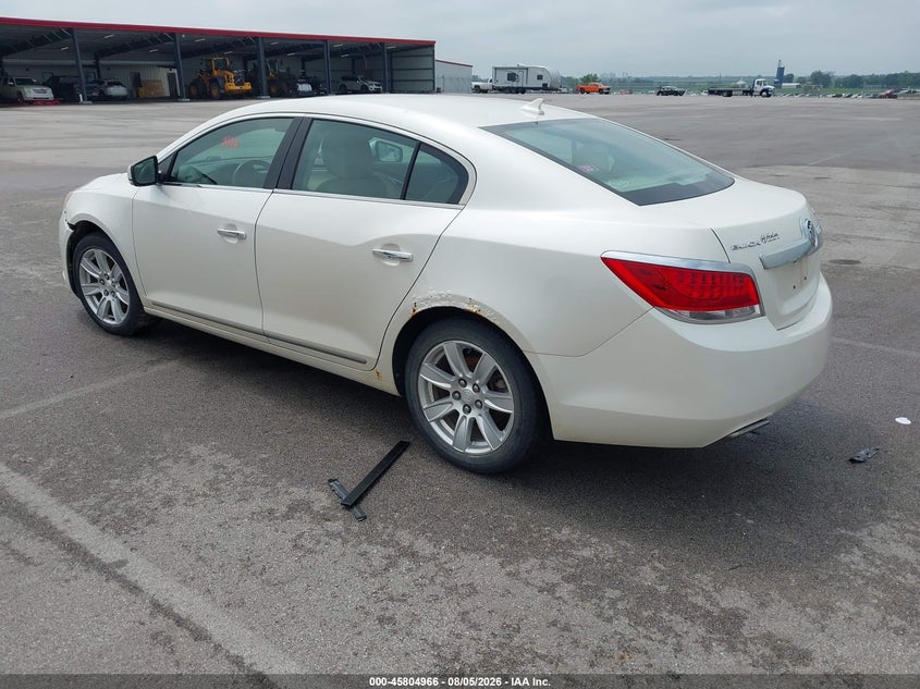Vin: 1g4gc5e3xcf202606, lot: 46303812, buick lacrosse leather group 20123