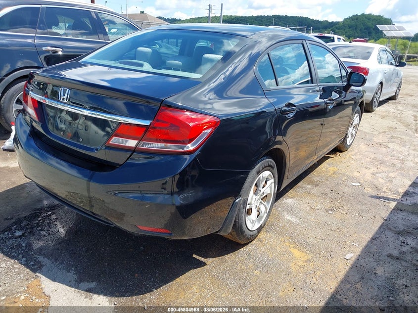 Vin: 2hgfb2f58eh540168, lot: 46303814, honda civic lx 20144