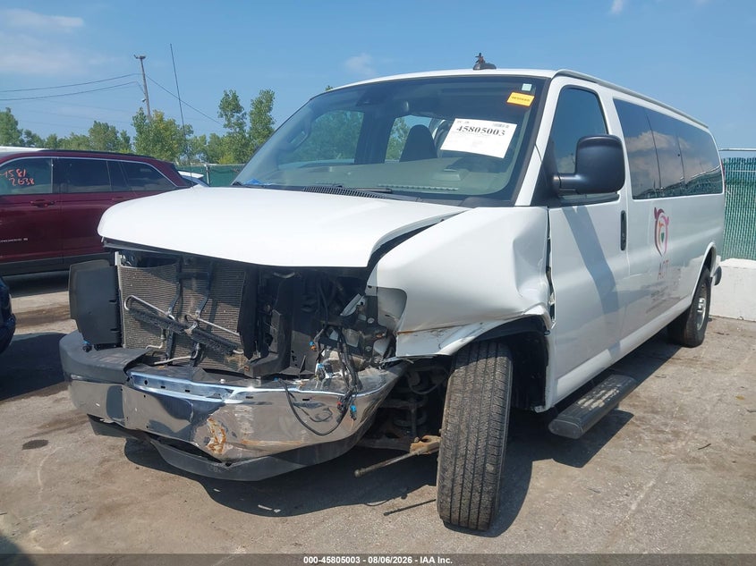 Vin: 1gazgpfg0k1283103, lot: 46303849, chevrolet express 3500 lt 20192