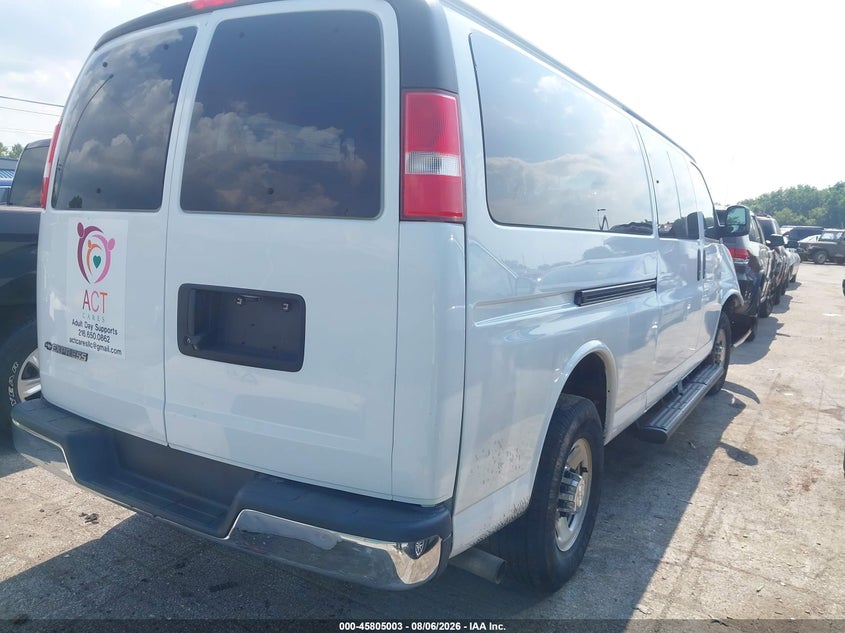 Vin: 1gazgpfg0k1283103, lot: 46303849, chevrolet express 3500 lt 20194