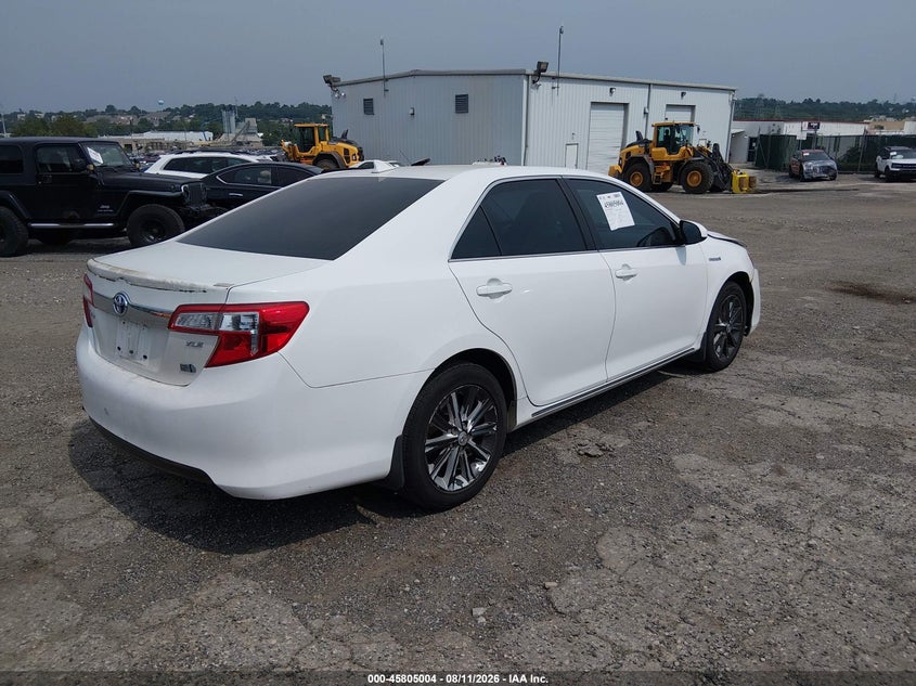 2014 TOYOTA CAMRY HYBRID auction photo 4