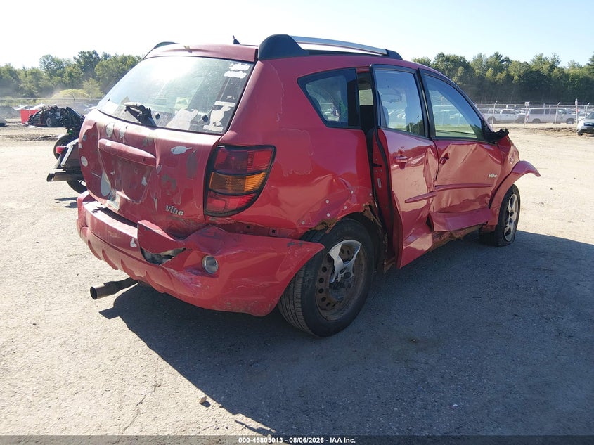 PONTIAC VIBE 2006 VIN 5Y2SL65886Z401219