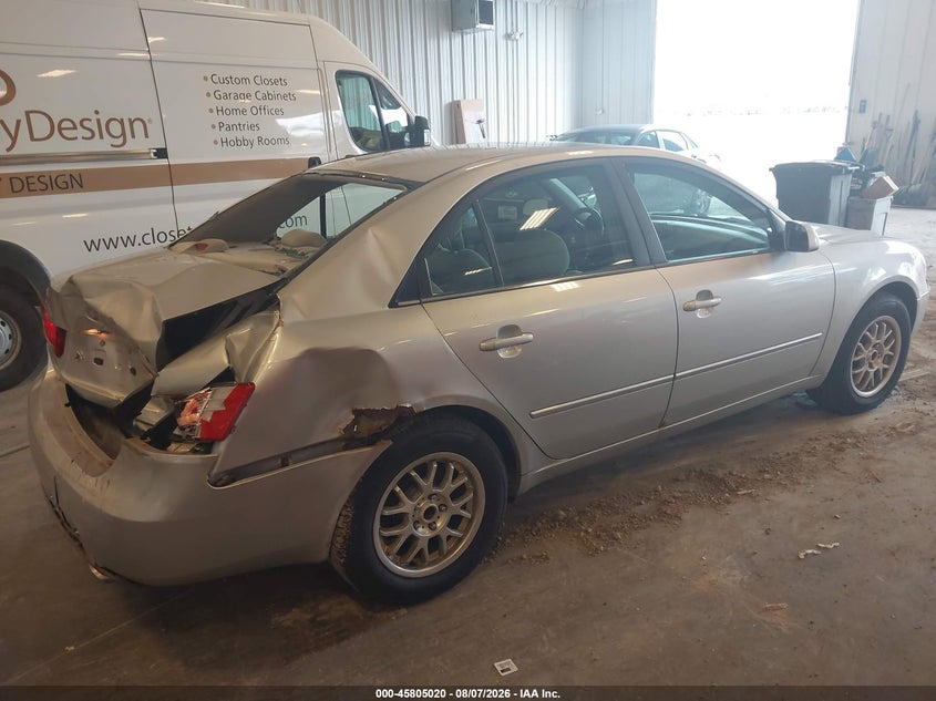 2006 HYUNDAI SONATA auction photo 4