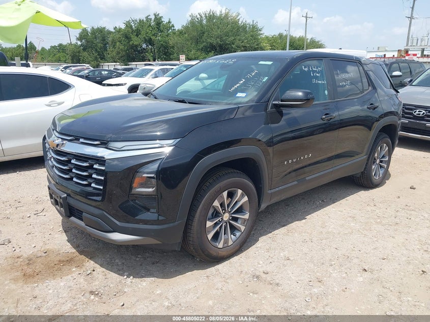 2026 Chevrolet Equinox, Rear, IAAI, VIN 3GNAXPEG2TL375000 — photo 2