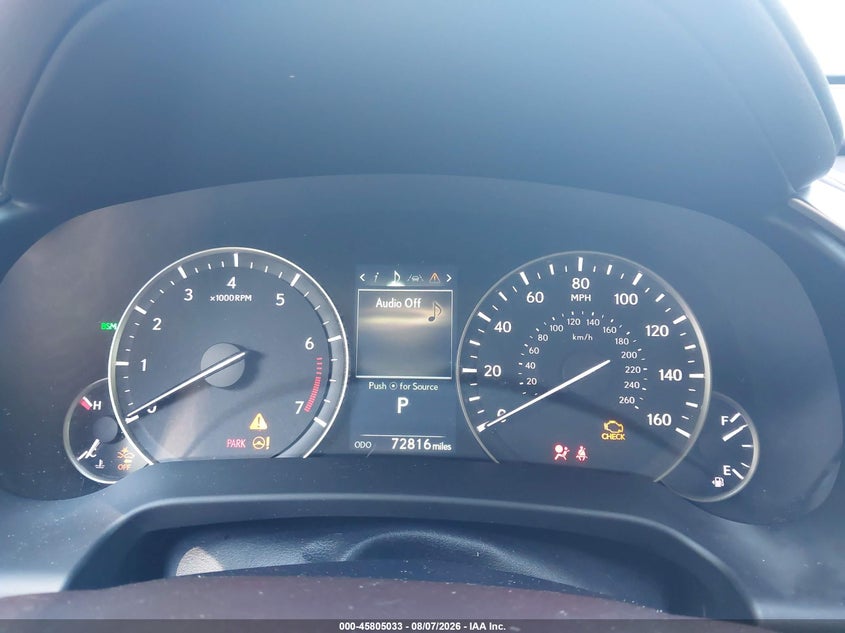 2020 LEXUS RX 350 auction photo 7