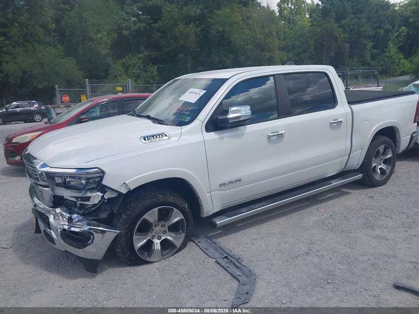 Vin: 1c6srfjt4kn875914, lot: 46303880, ram 1500 laramie 20192
