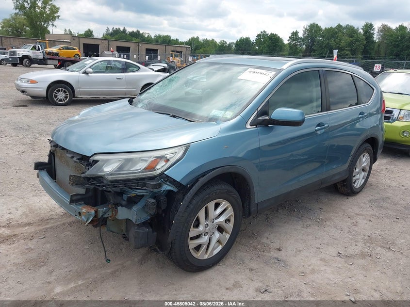 Vin: 2hkrm4h73gh724444, lot: 46303888, honda cr-v ex-l 20162
