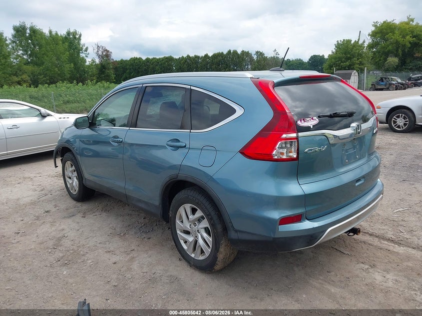 Vin: 2hkrm4h73gh724444, lot: 46303888, honda cr-v ex-l 20163