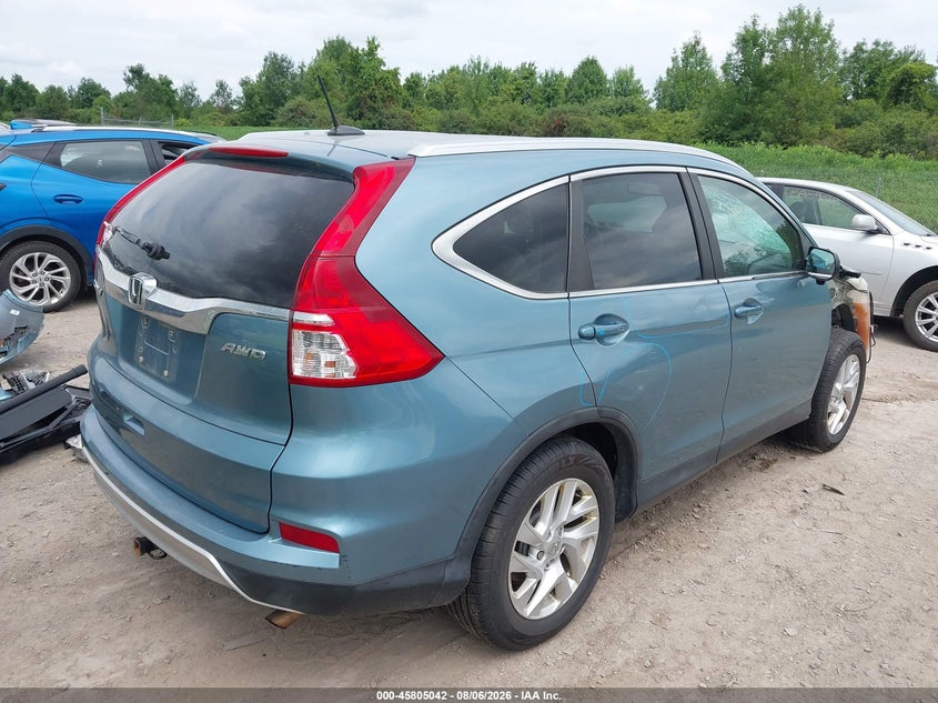 Vin: 2hkrm4h73gh724444, lot: 46303888, honda cr-v ex-l 20164