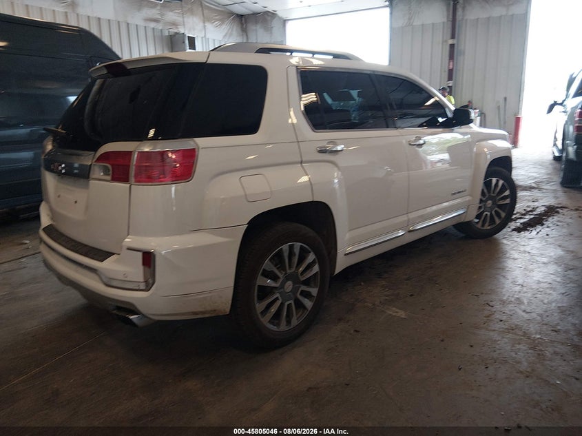 Vin: 2gkflve33g6317956, lot: 46303892, gmc terrain denali 20164