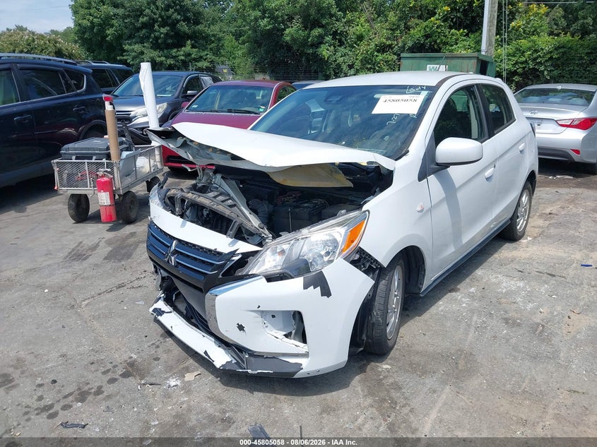 Vin: ml32auhj6mh000802, lot: 46303904, mitsubishi mirage carbonite edition/es/le 20212