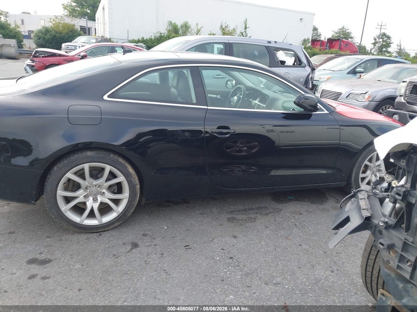 AUDI A5 2012 VIN WAUGFAFR1CA004837
