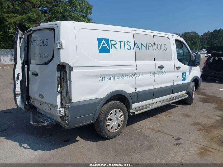 Vin: 1ftnr1zm0fka65757, lot: 46303931, ford transit-250 20154