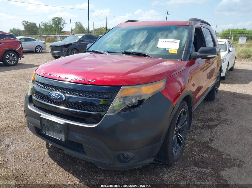 Vin: 1fm5k8gt6fgc23928, lot: 46303932, ford explorer sport 20152