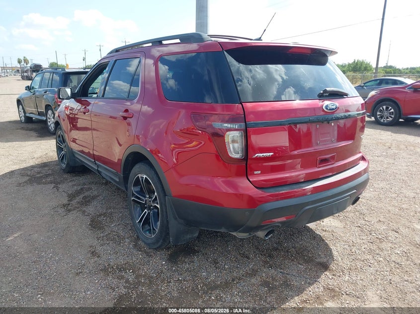 Vin: 1fm5k8gt6fgc23928, lot: 46303932, ford explorer sport 20153