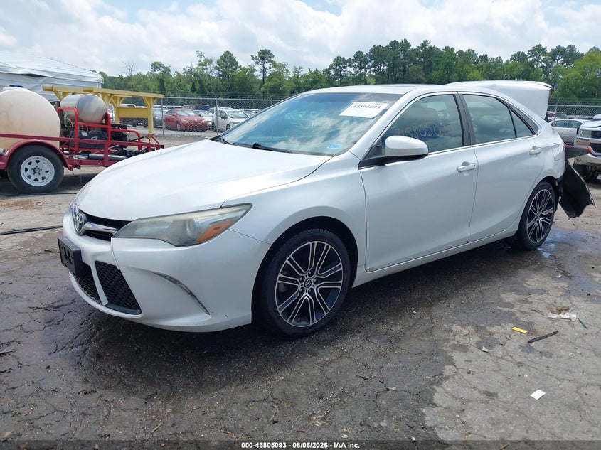 Vin: 4t1bf1fk7gu195082, lot: 46303939, toyota camry se 20162