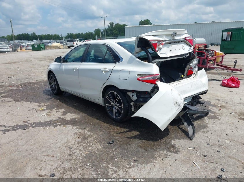 Vin: 4t1bf1fk7gu195082, lot: 46303939, toyota camry se 20163