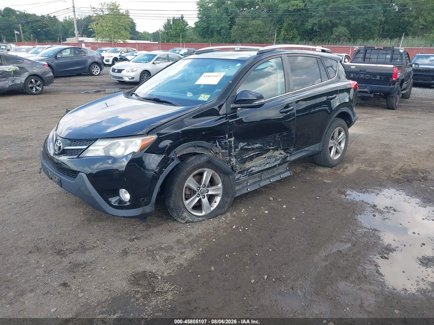 Vin: 2t3rfrevxfw345197, lot: 46303953, toyota rav4 xle 20152