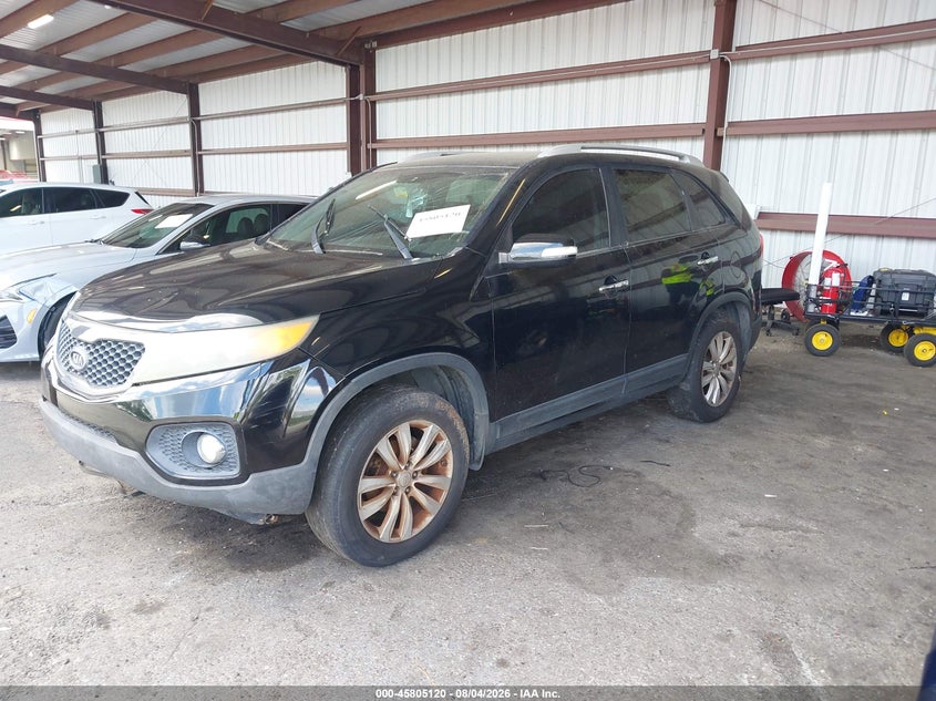 Vin: 5xyku4a10bg178564, lot: 46303966, kia sorento ex 20112