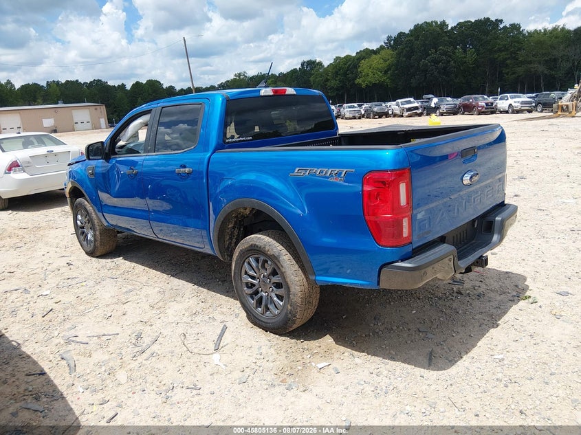 Vin: 1fter4fhxmle07263, lot: 46303982, ford ranger xlt 20213