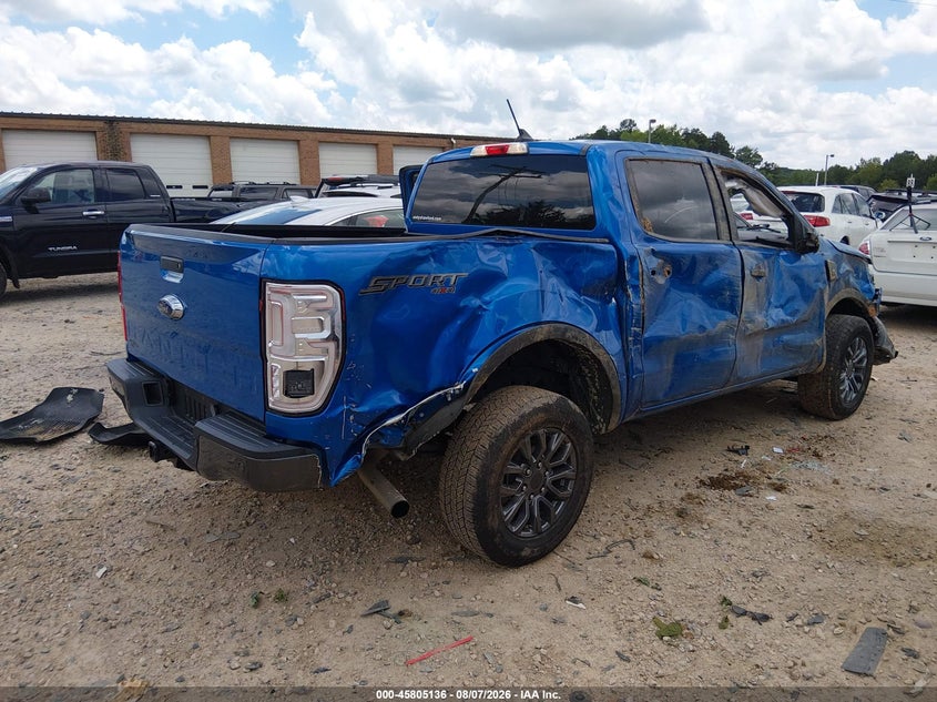 Vin: 1fter4fhxmle07263, lot: 46303982, ford ranger xlt 20214