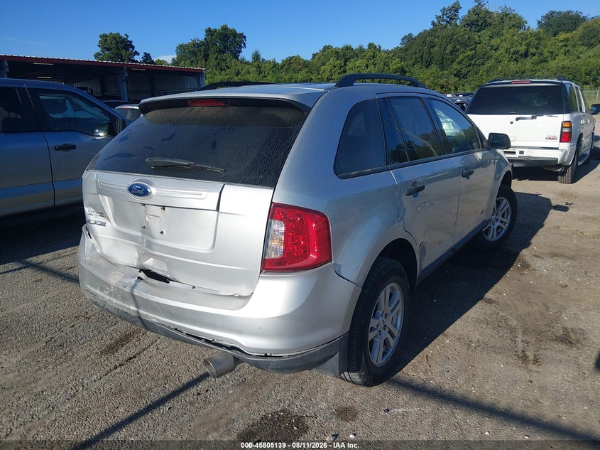 Vin: 2fmdk3gc8cba18564, lot: 46303985, ford edge se 20124