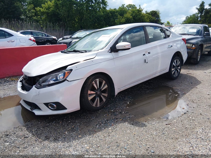Vin: 3n1ab7ap9jy306918, lot: 46303986, nissan sentra sl 20182