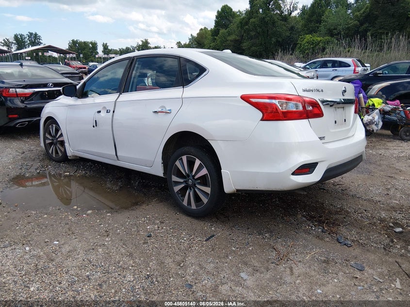 Vin: 3n1ab7ap9jy306918, lot: 46303986, nissan sentra sl 20183