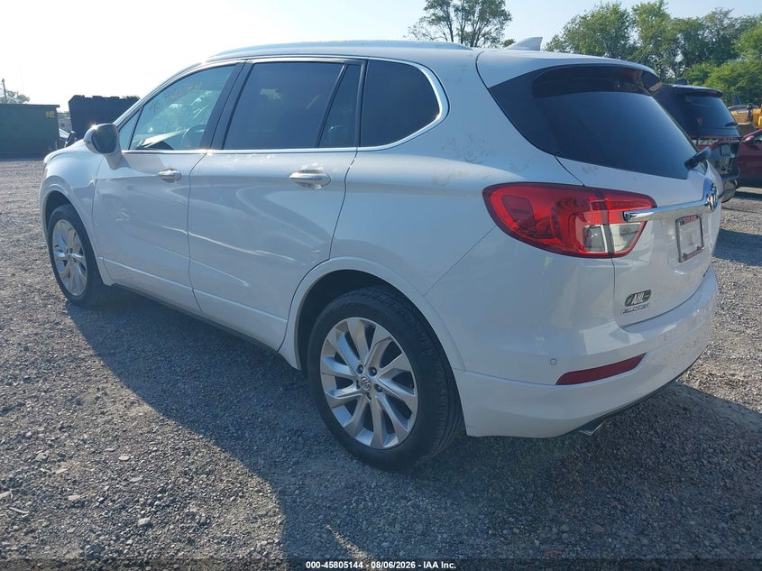 Vin: lrbfx3sx0jd003457, lot: 46303990, buick envision premium i 20183