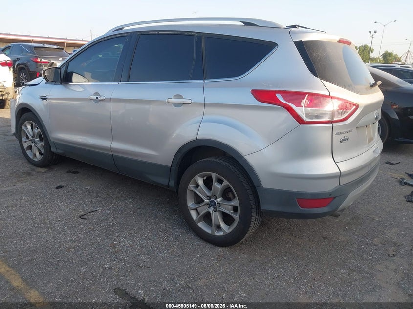 Vin: 1fmcu0j94eua54749, lot: 46303995, ford escape titanium 20143