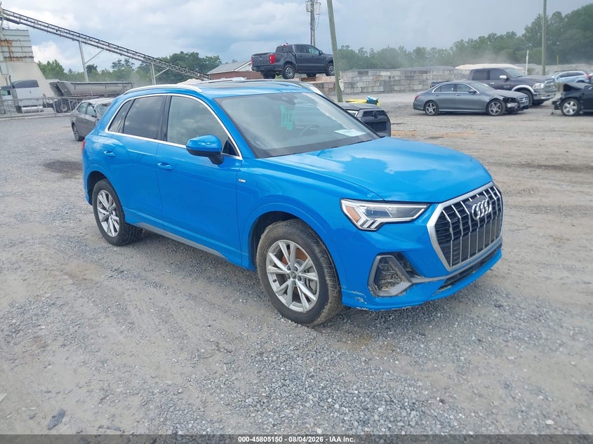 Vin: wa1decf31p1105702, lot: 46303996, audi q3 premium 45 tfsi s line quattro tiptronic 2023 img_1
