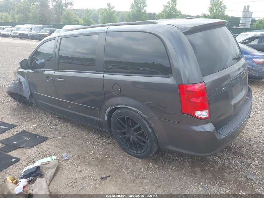 Vin: 2c4rdgeg8hr674313, lot: 46304007, dodge grand caravan gt 20173