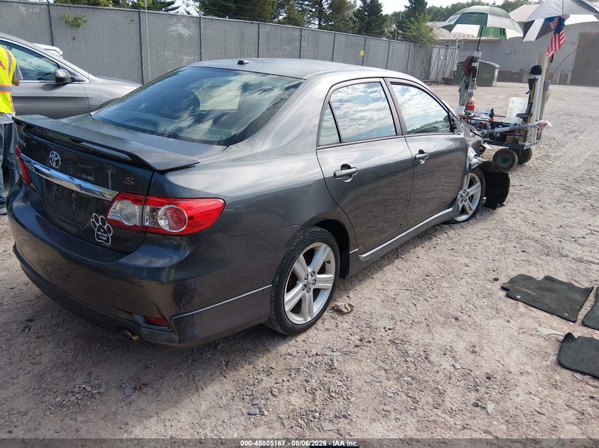 Vin: 5yfbu4ee6dp090551, lot: 46304013, toyota corolla s 20134